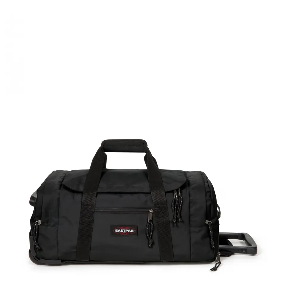eastpak-leatherface-s-sac-de-voyage-roulettes-41-l-55-x-34-x-26-cm-black image 1