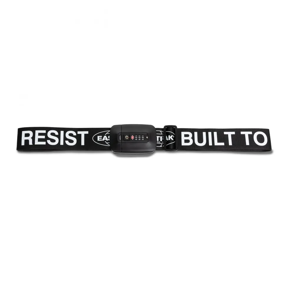 eastpak-lockbelt-sangle-de-bagage-avec-serrure-code-tsa-noir-tissu-imperm-able image 1