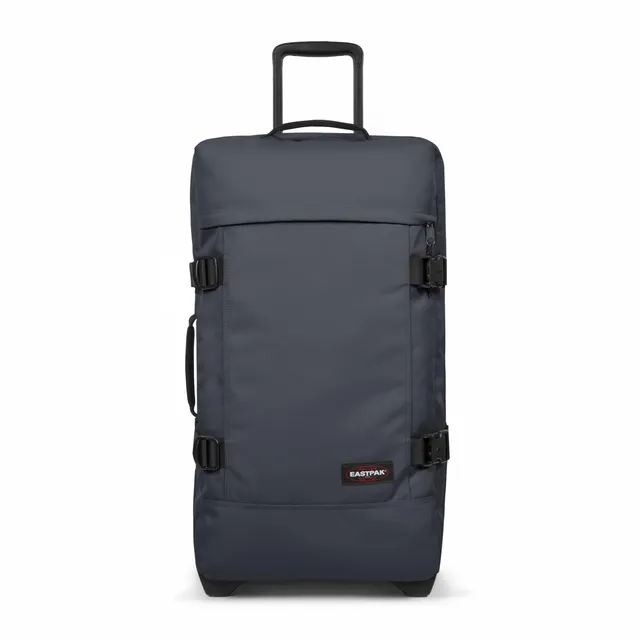 eastpak-tranverz-m-valise-souple-78-l-roulettes-avec-double-compartiment-poign-e image 1