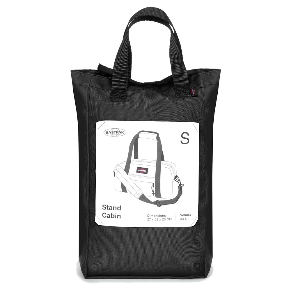 eastpak-stand-cabin-sac-de-voyage-bagage-main-noir-tissu-hydrofuge-style-polyval image 5
