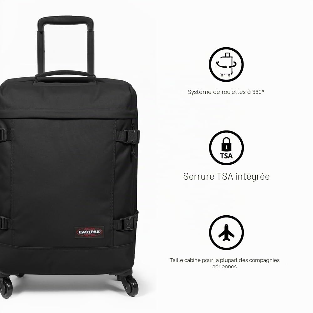 eastpak-trans4-s-valise-cabine-4-roues-44-l-54-x-35-x-23-cm-black-denim image 6