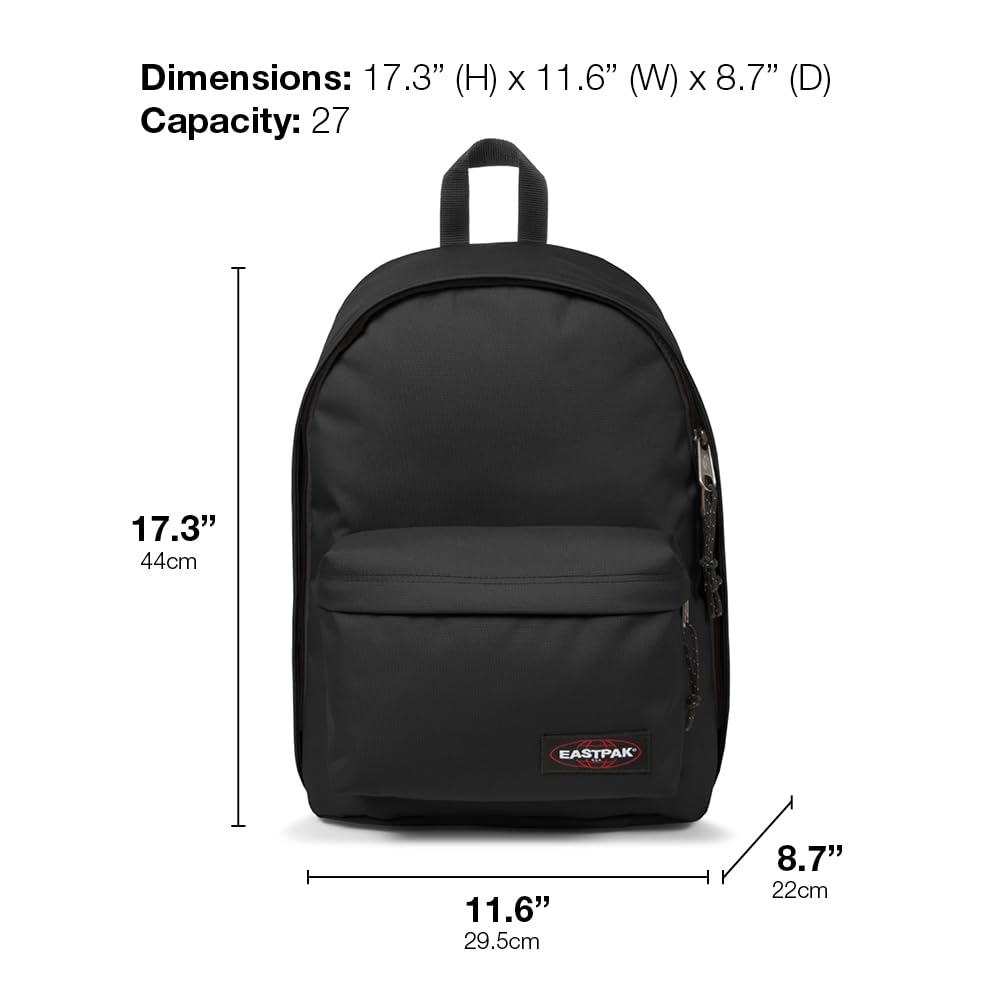 eastpak-out-of-office-sac-dos-27-l-compartiment-ordinateur-13-15-pouces-noir-col image 6