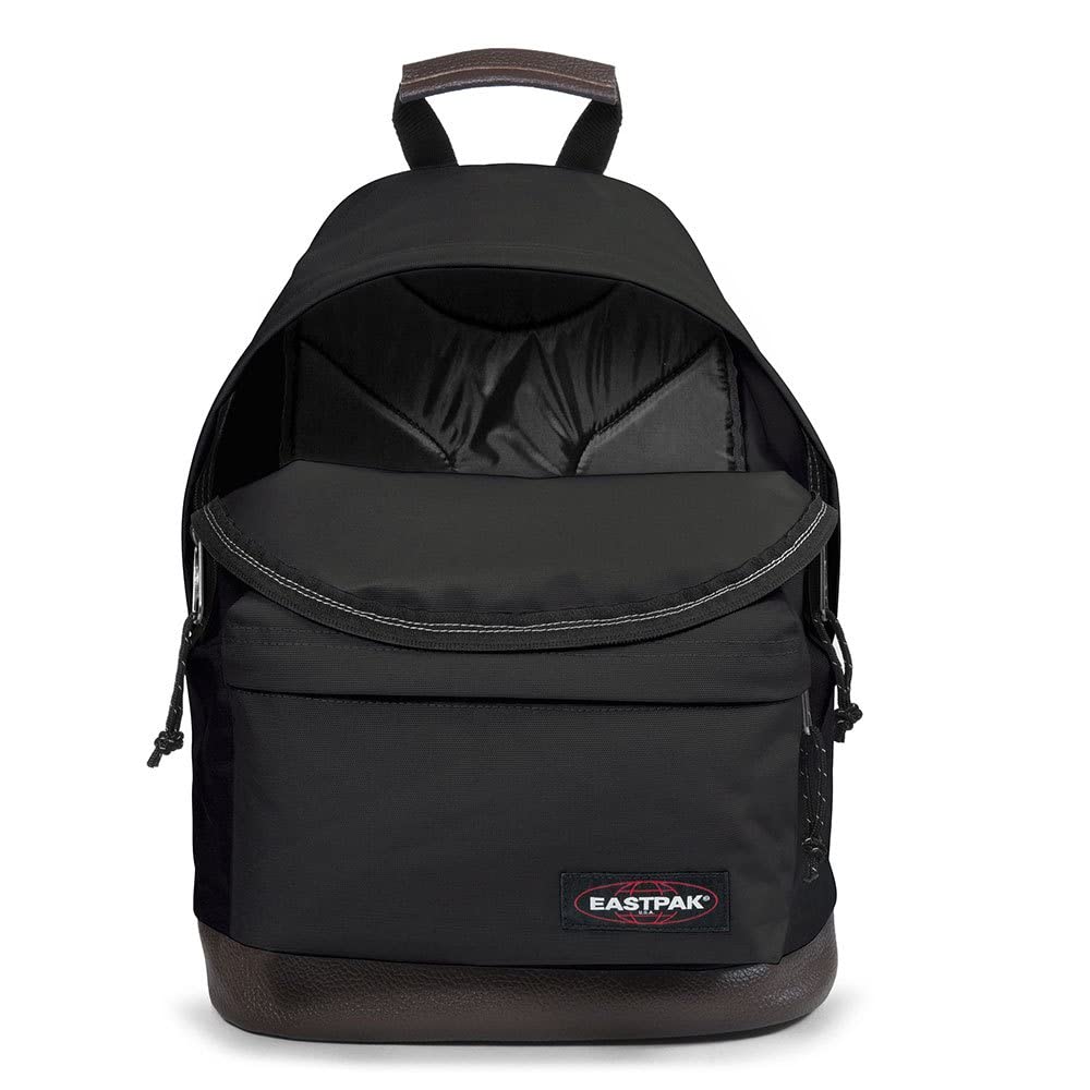 eastpak-wyoming-sac-dos-24-l-noir-dos-matelass-double-zip-polyester image 2