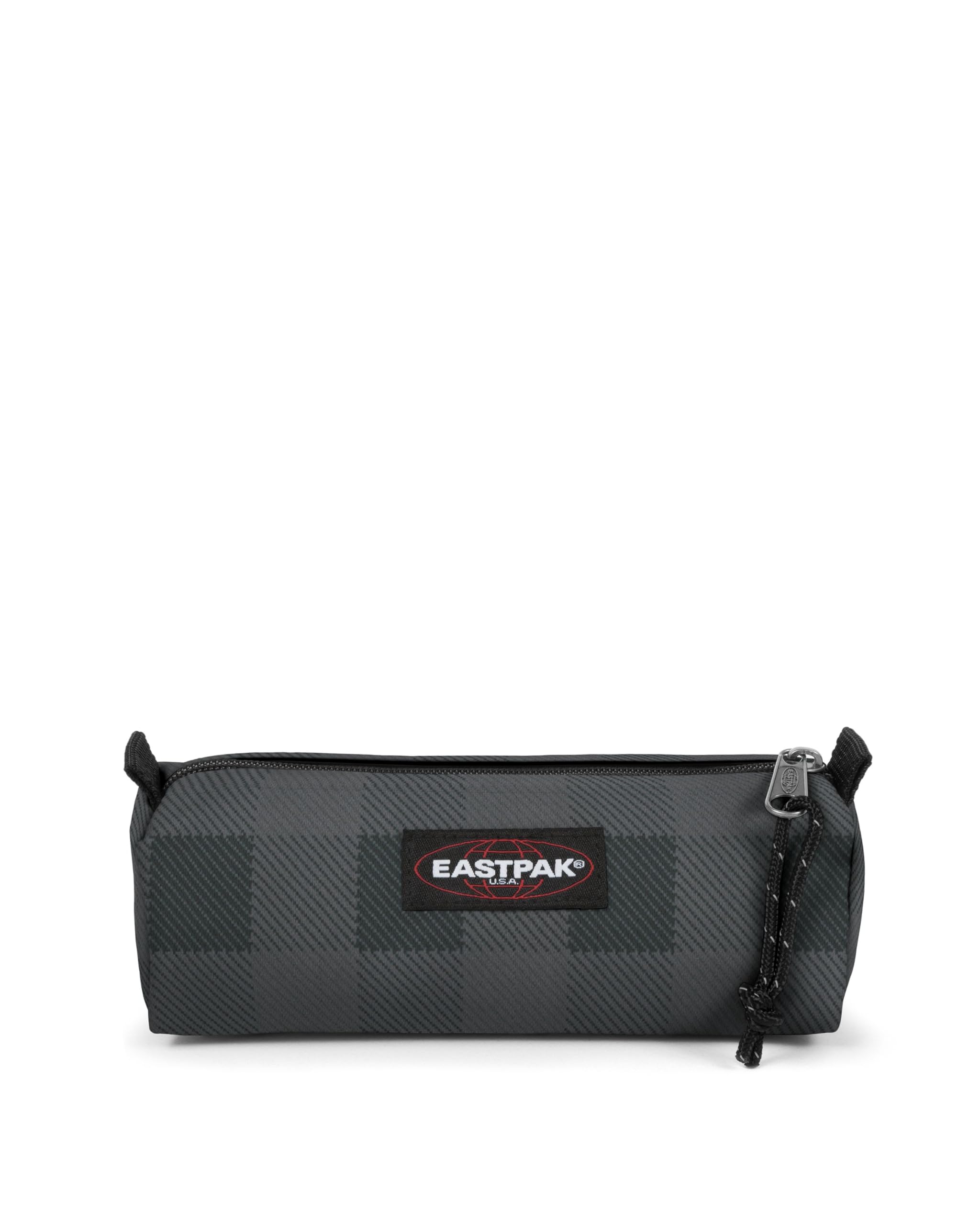 eastpak-benchmark-single-trousse-crayons-zipp-e-compacte-6-x-20-5-x-7-5-cm-check image 1