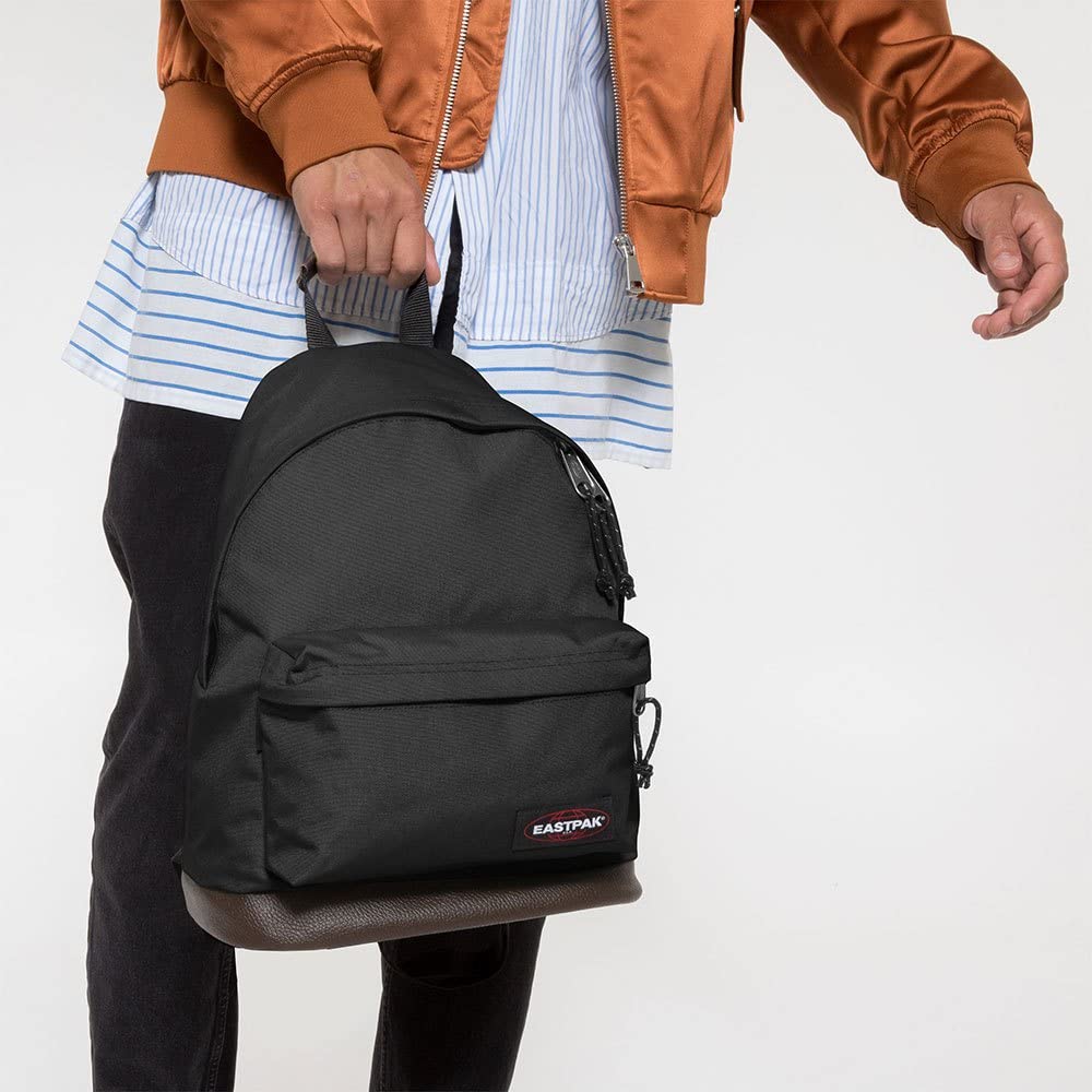 eastpak-wyoming-sac-dos-24-l-noir-dos-matelass-double-zip-polyester image 4