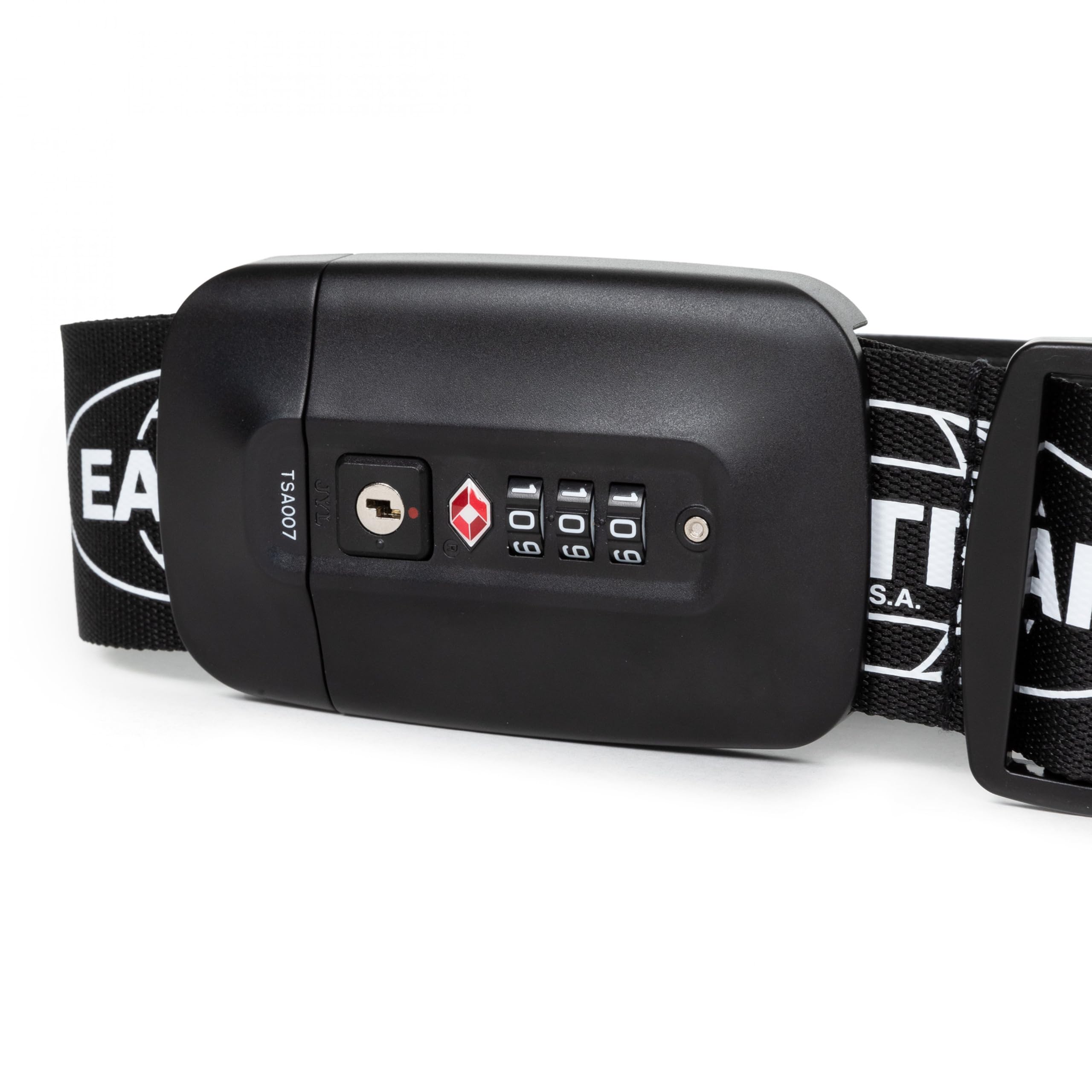 eastpak-lockbelt-sangle-de-bagage-avec-serrure-code-tsa-noir-tissu-imperm-able image 6