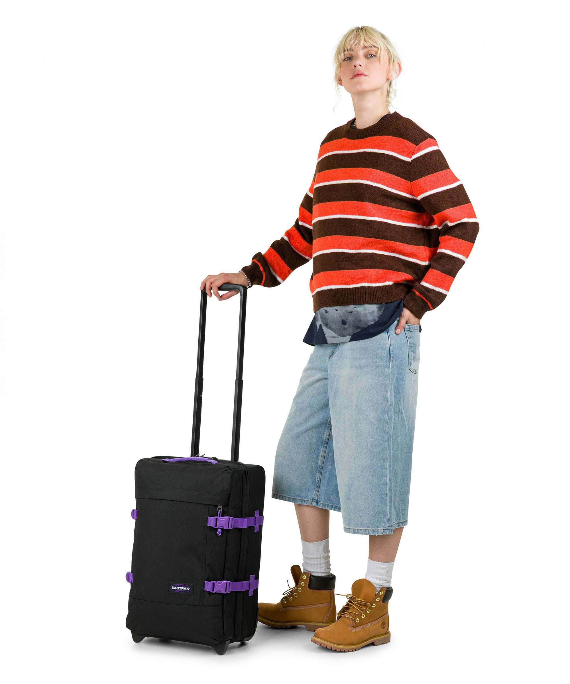 eastpak-tranverz-s-valise-cabine-souple-2-roues-42-l-51-x-32-5-x-24-cm-double-co image 3