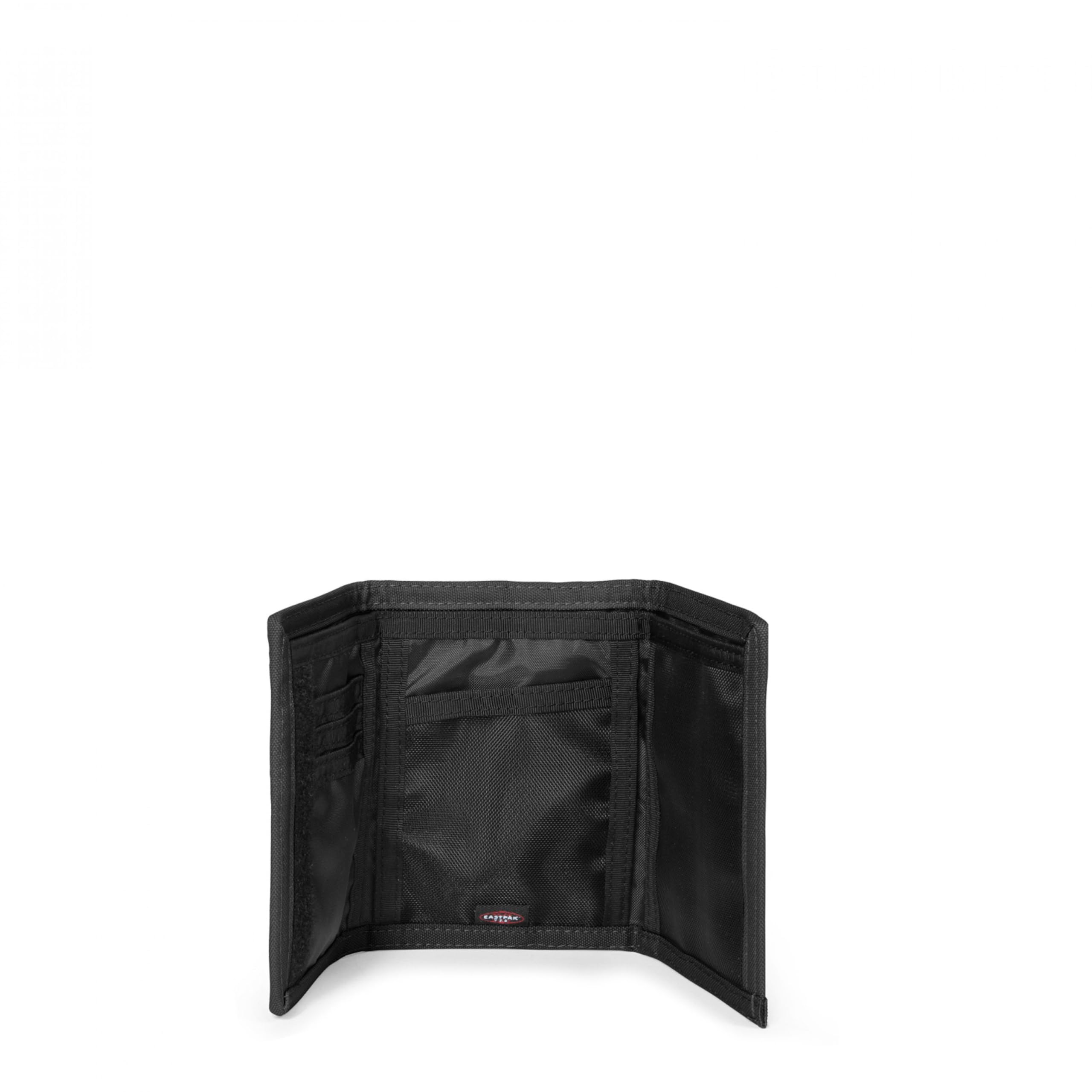 eastpak-crew-single-portefeuille-noir-poche-avant-zipp-e-maille-et-organiseur-mu image 2