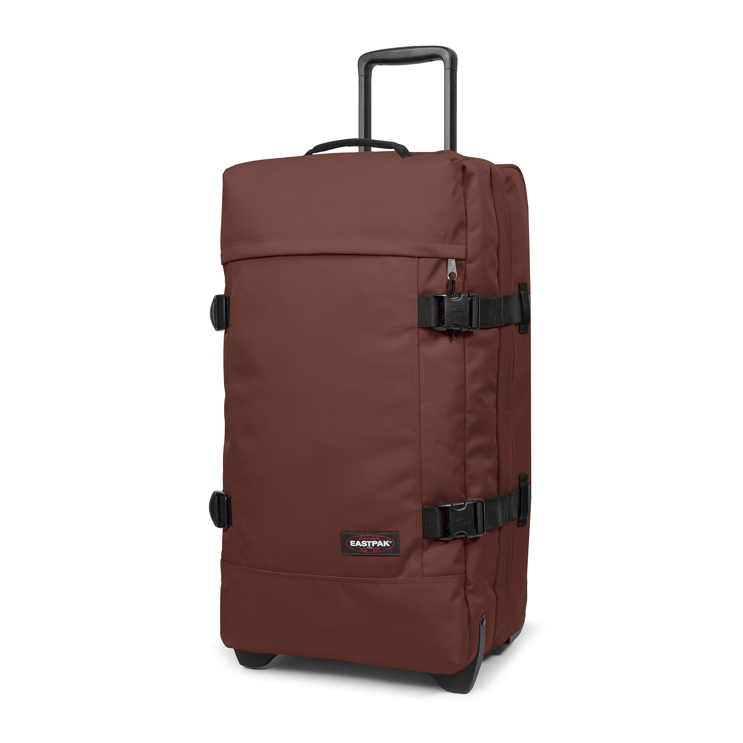 eastpak-tranverz-m-bagage-souple-roulettes-67-cm-78-l-marron-mud-bagage-2-roues- image 3