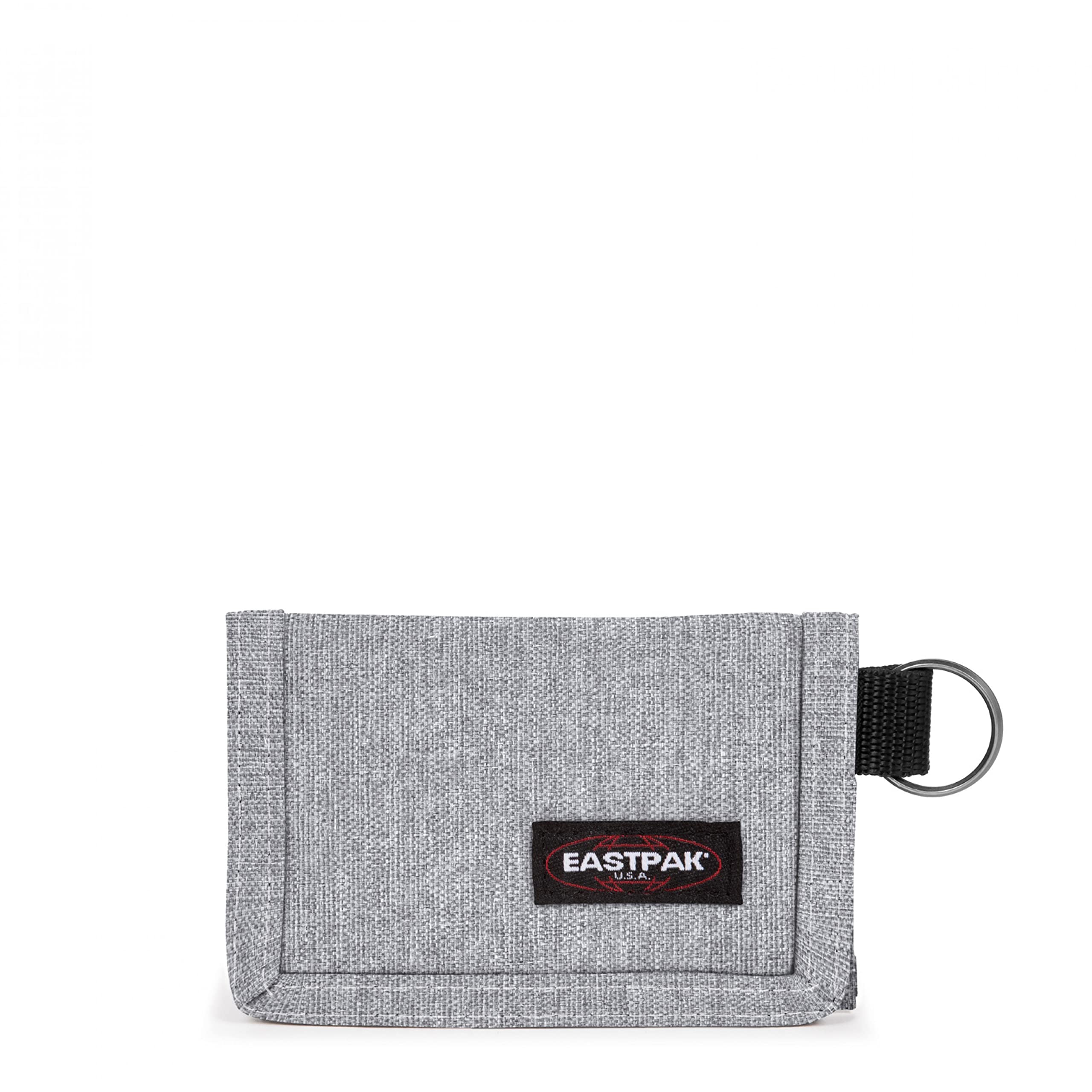 eastpak-mini-crew-portefeuille-compact-sunday-grey-gris-format-mini-multi-compar image 1