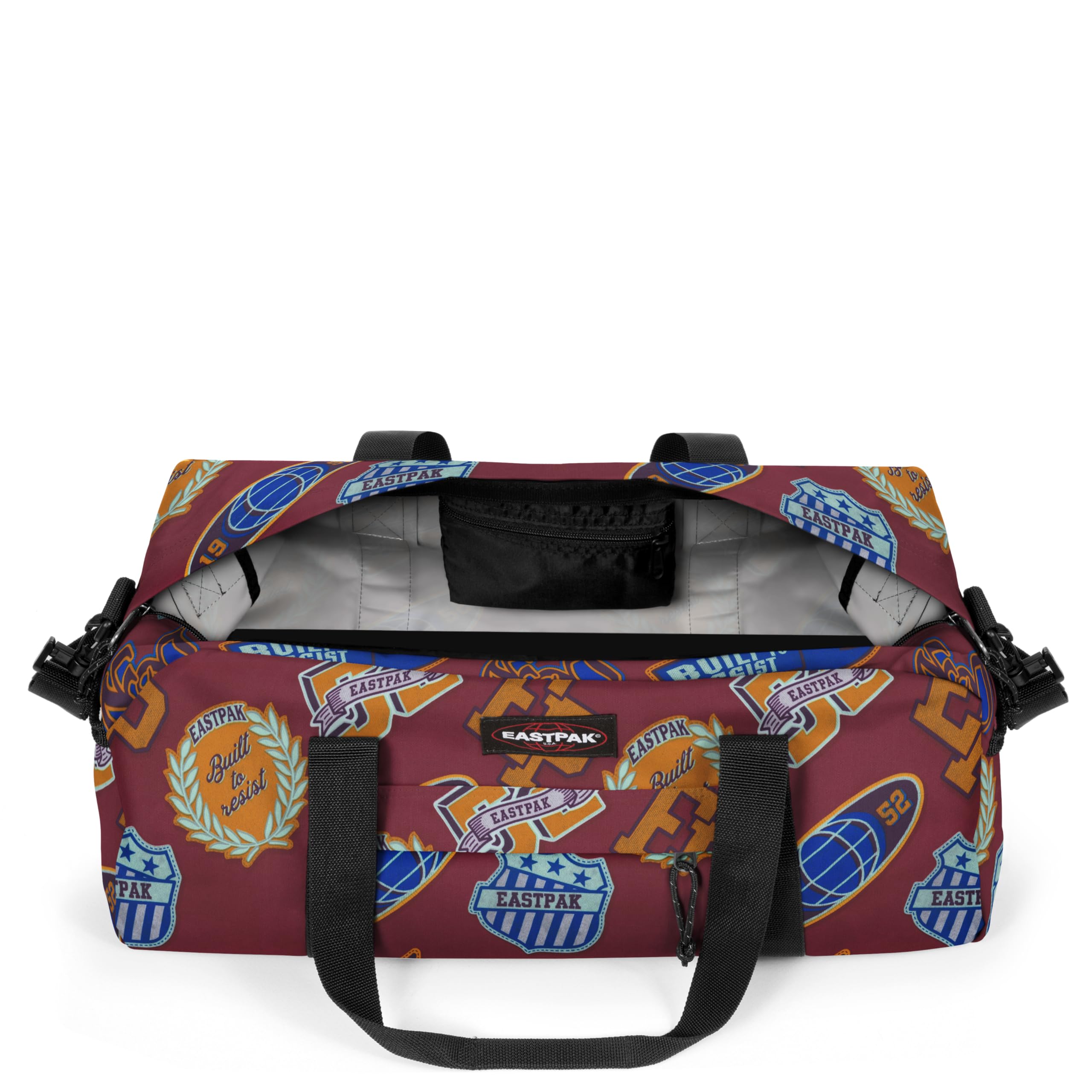 eastpak-station-sac-de-voyage-58-l-30-x-62-x-29-cm-clash-burgundy-tissu-hydrofug image 2