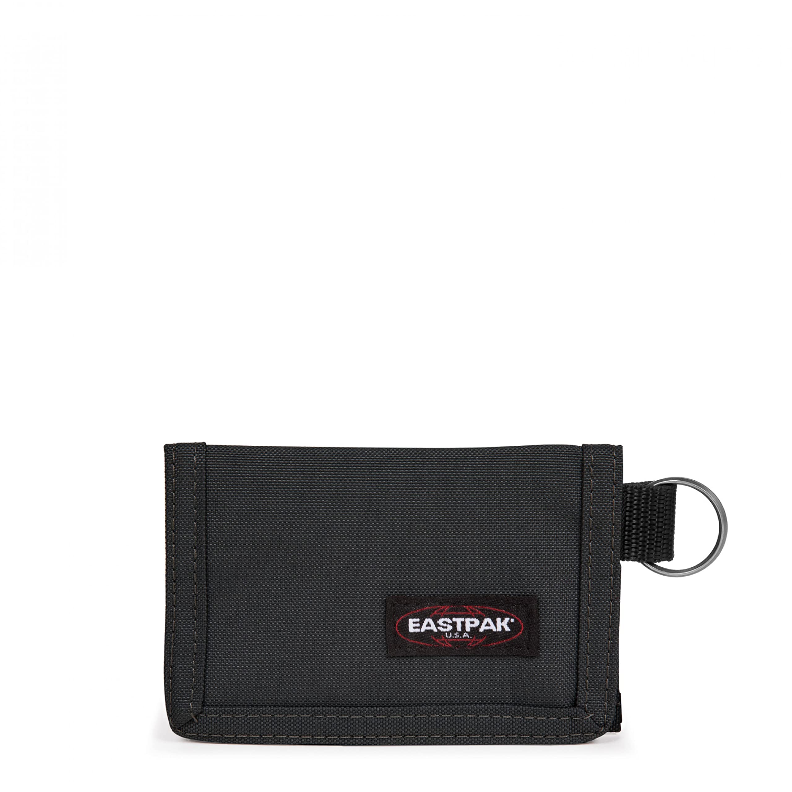 eastpak-mini-crew-portefeuille-compact-sunday-grey-gris-format-mini-multi-compar image 4