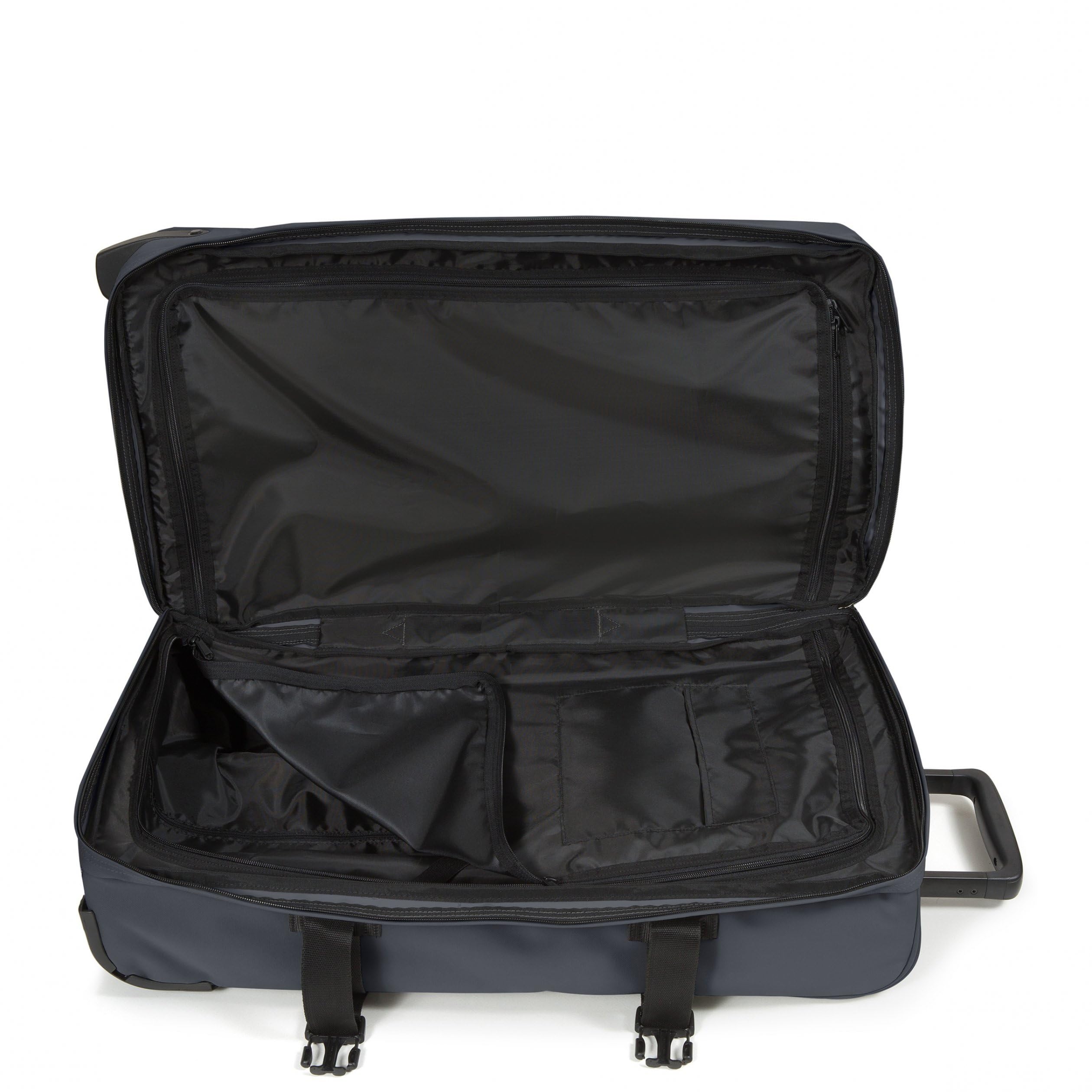 eastpak-tranverz-m-valise-souple-78-l-roulettes-avec-double-compartiment-poign-e image 2