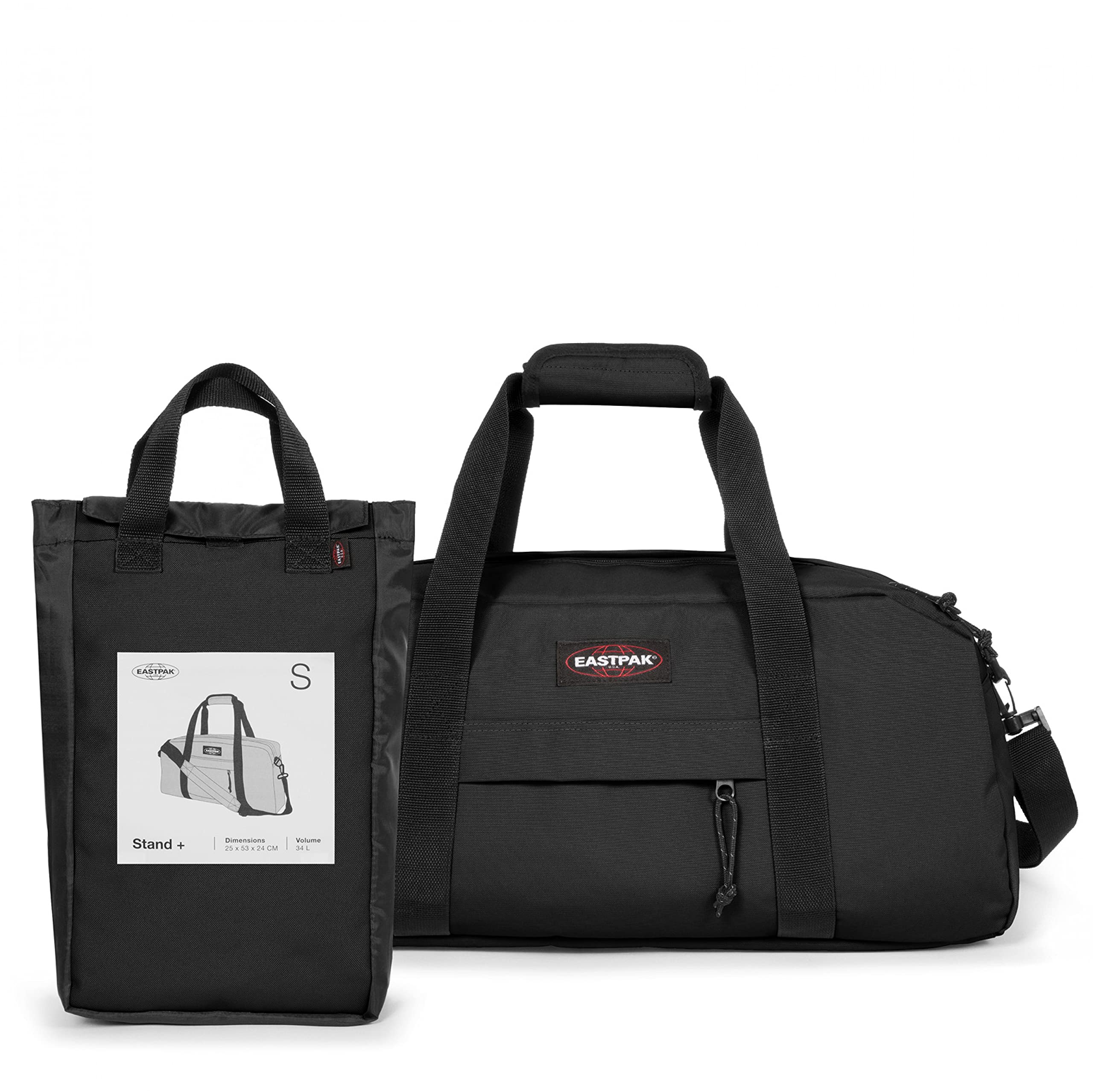 eastpak-stand-sac-de-voyage-souple-34-l-53-x-25-x-24-cm-polyester-r-sistant-noir image 5