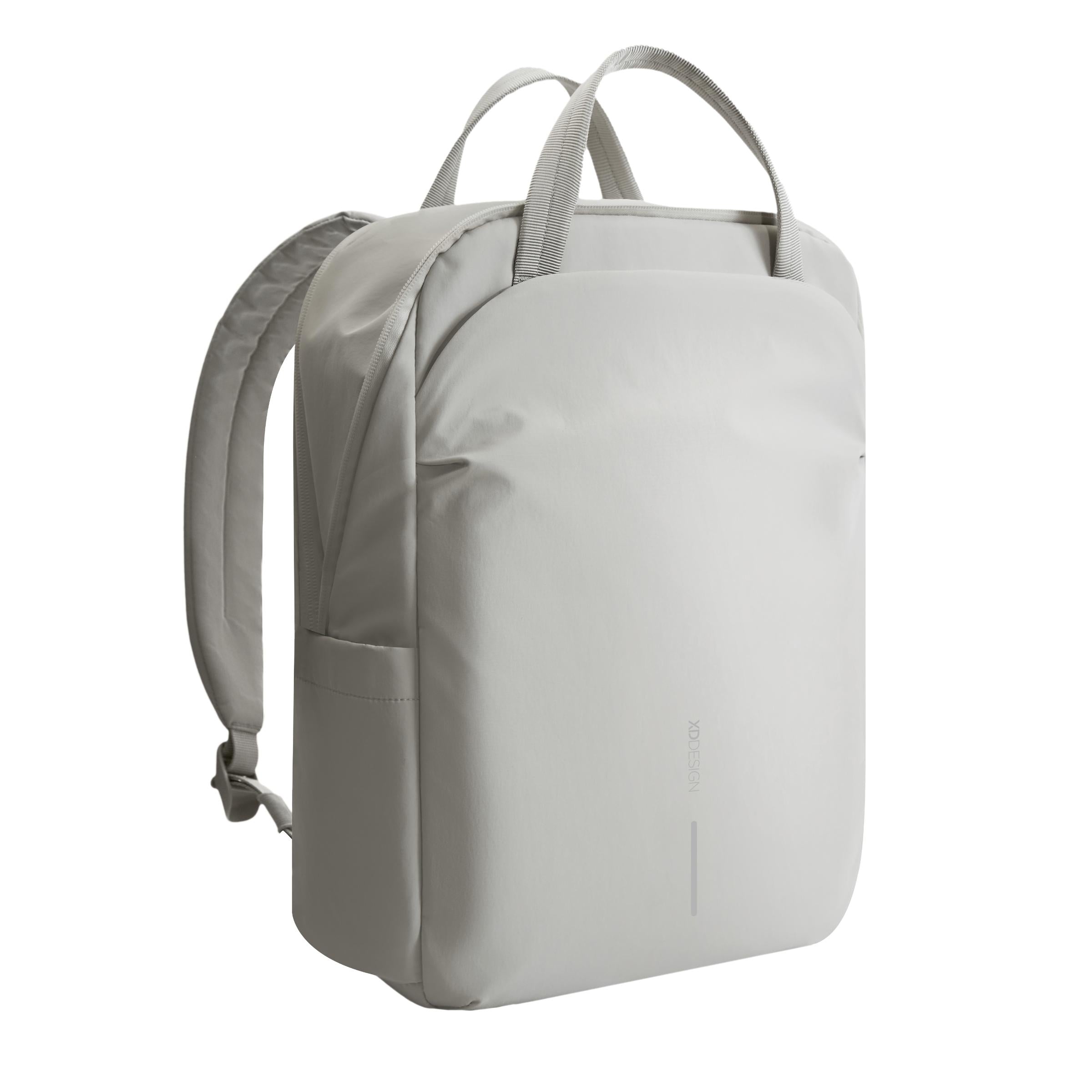xd-design-soft-tote-backpack-sac-cabas-convertible-2-en-1-avec-fermeture-duo-zip image 2