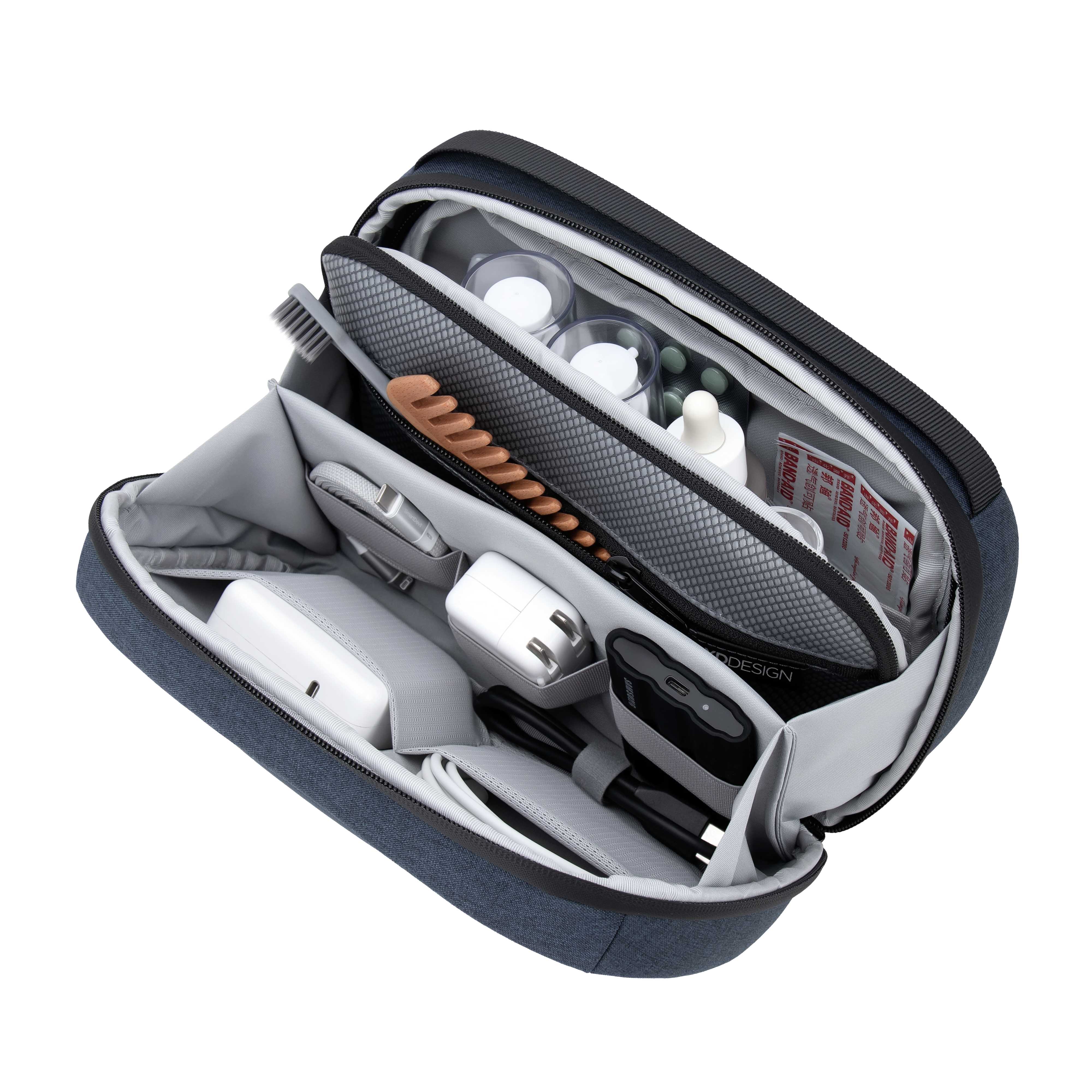 xd-design-first-class-all-in-one-trousse-de-voyage-coque-eva-2-5-l-avec-flex-was image 1